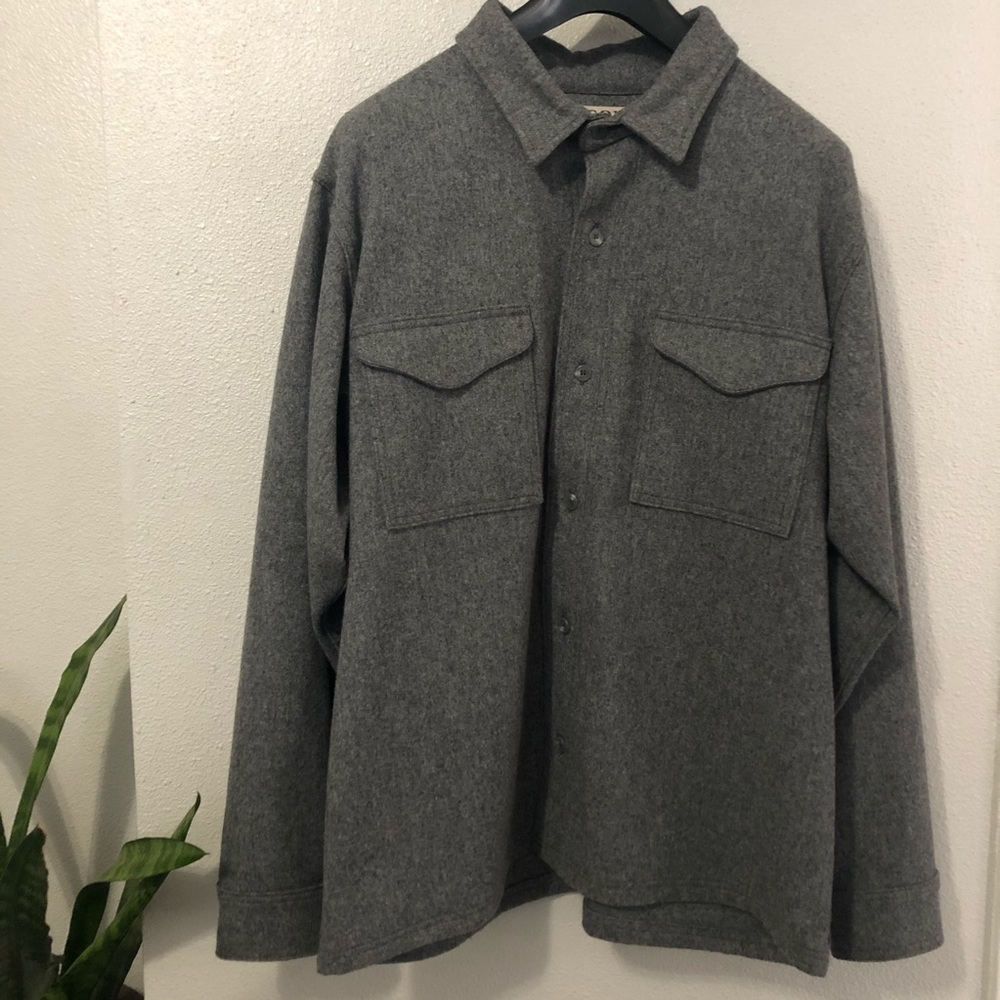 Wool Filson Button Up